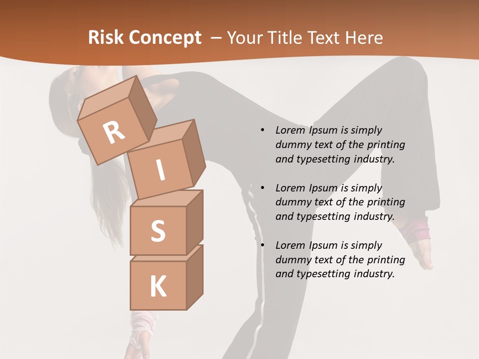 Breakdance Adolescence Hip PowerPoint Template