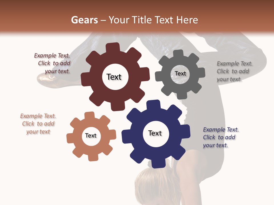 Sport Posing Move PowerPoint Template