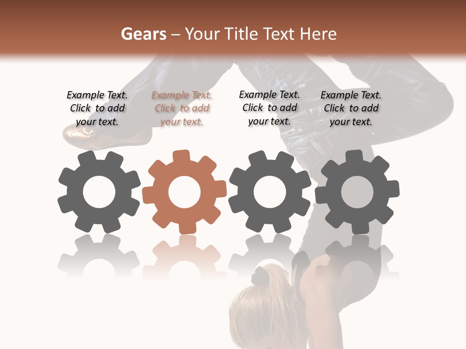Sport Posing Move PowerPoint Template