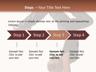Sport Posing Move PowerPoint Template