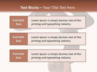 Sport Posing Move PowerPoint Template