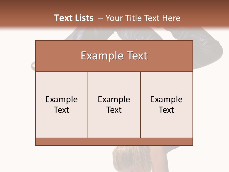 Sport Posing Move PowerPoint Template