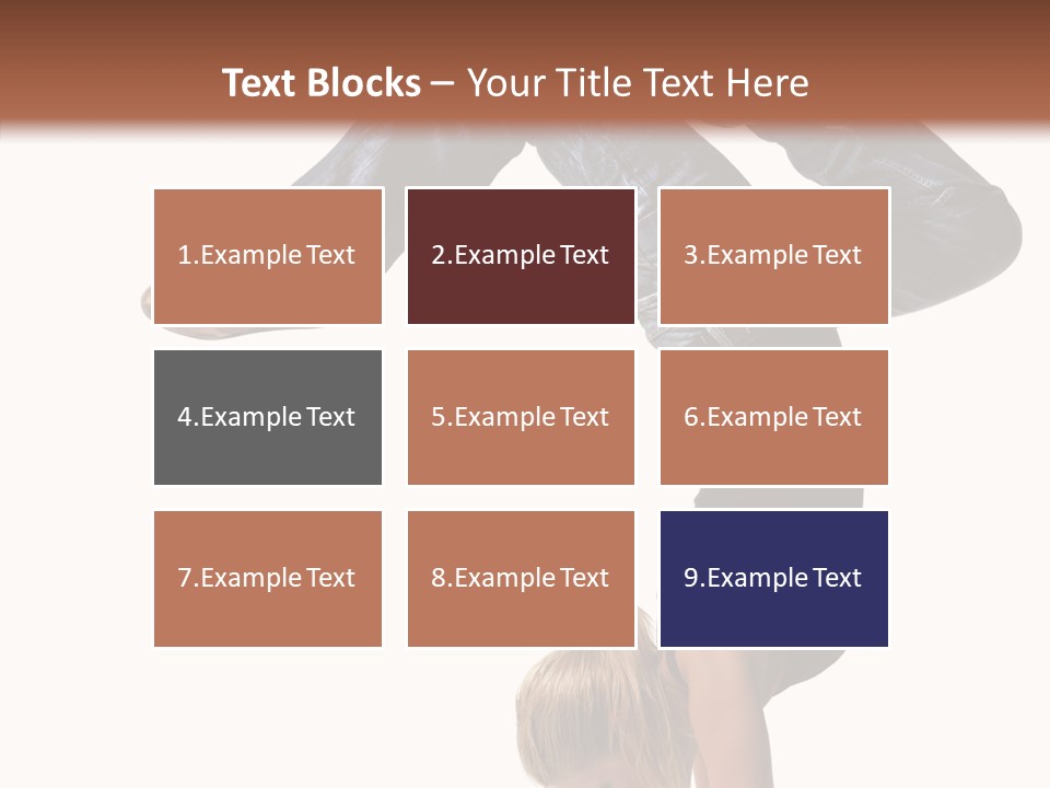 Sport Posing Move PowerPoint Template