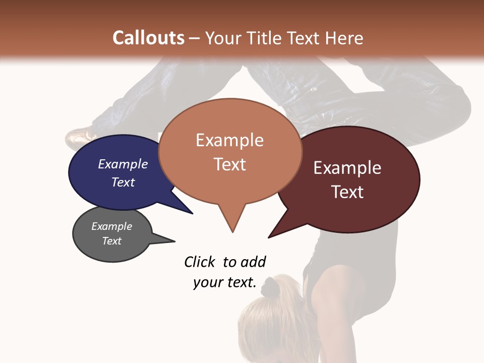 Sport Posing Move PowerPoint Template