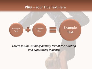 Sport Posing Move PowerPoint Template