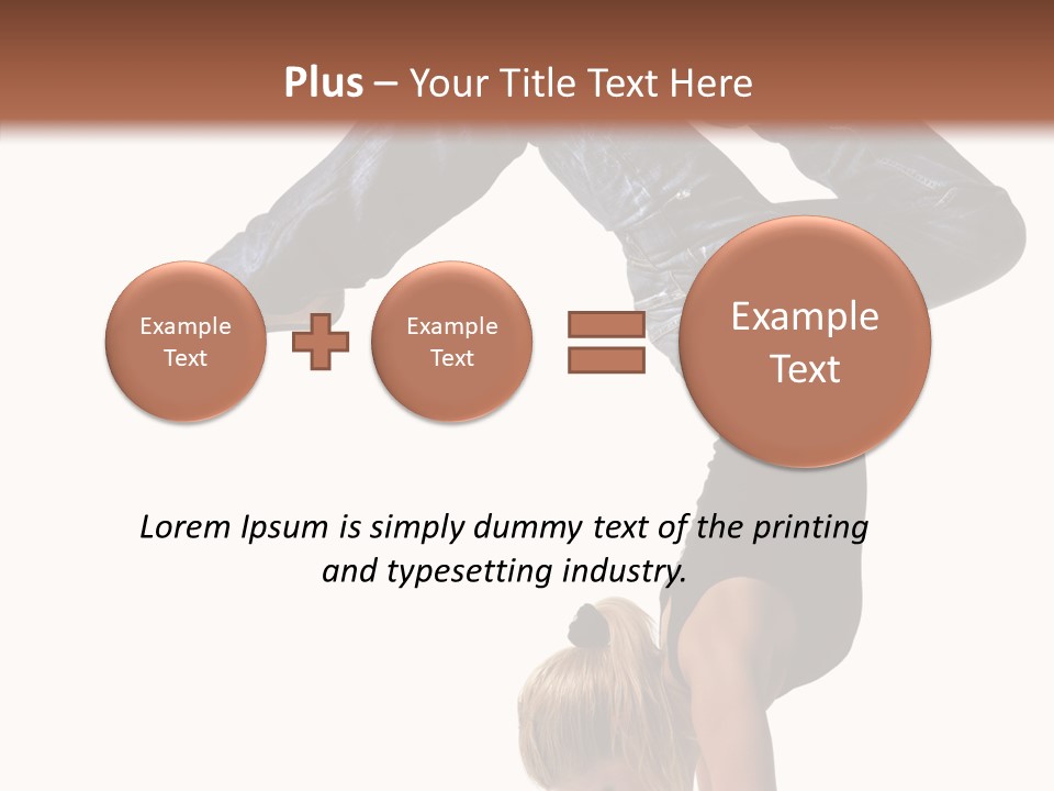 Sport Posing Move PowerPoint Template