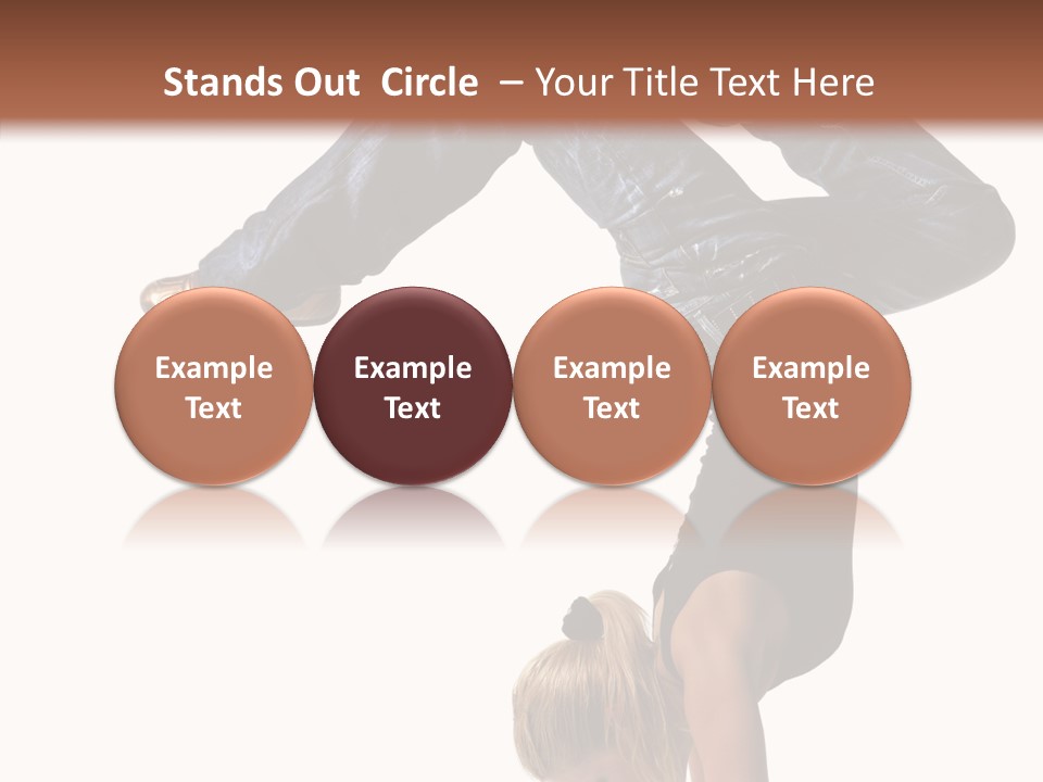 Sport Posing Move PowerPoint Template