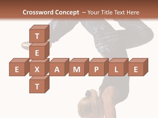 Sport Posing Move PowerPoint Template