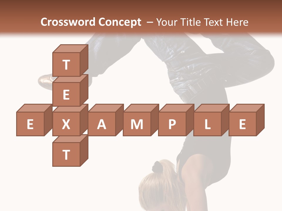 Sport Posing Move PowerPoint Template