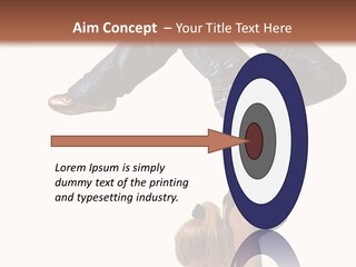 Sport Posing Move PowerPoint Template