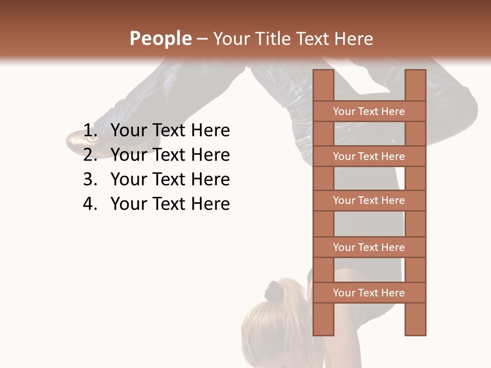 Sport Posing Move PowerPoint Template