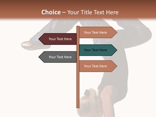 Sport Posing Move PowerPoint Template