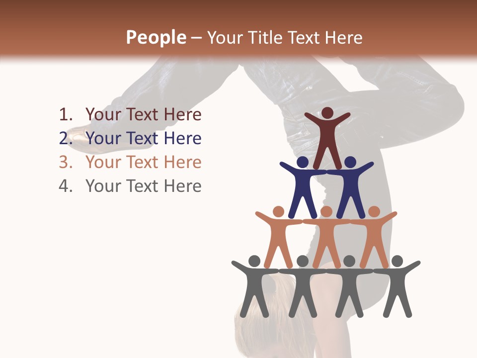 Sport Posing Move PowerPoint Template