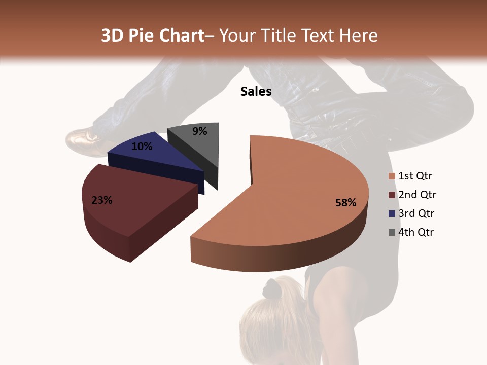 Sport Posing Move PowerPoint Template