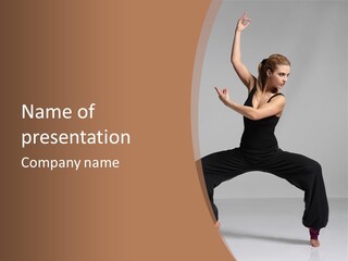 Modern Fitness Move PowerPoint Template