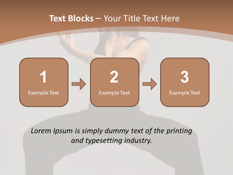 Modern Fitness Move PowerPoint Template