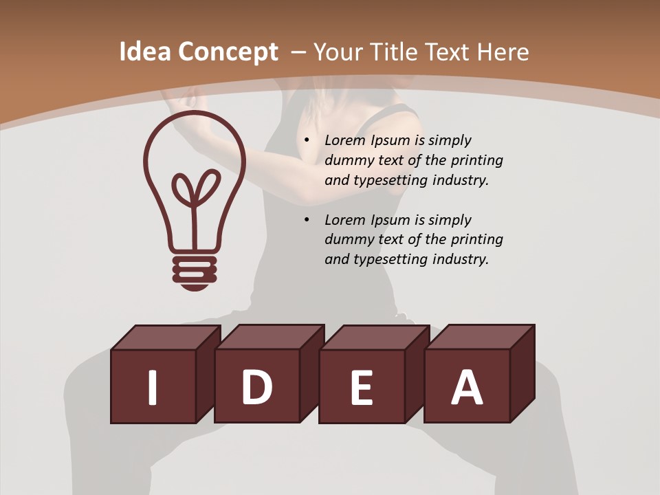 Modern Fitness Move PowerPoint Template