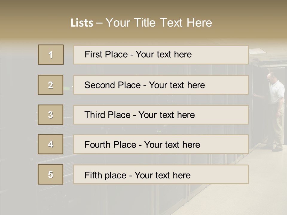 Cabinet Operations Drive PowerPoint Template
