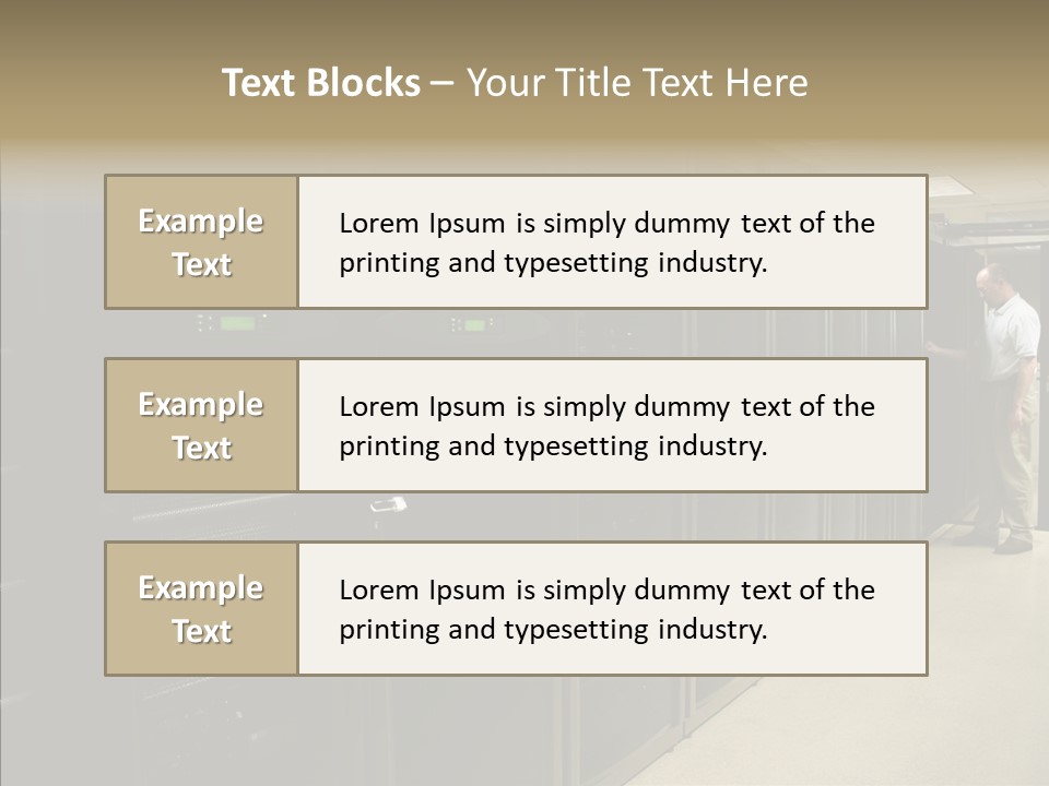 Cabinet Operations Drive PowerPoint Template