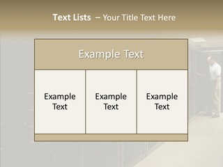 Cabinet Operations Drive PowerPoint Template