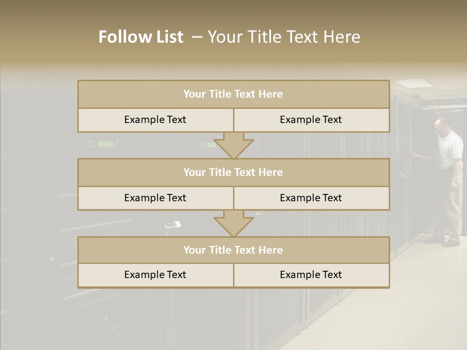Cabinet Operations Drive PowerPoint Template