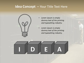 Cabinet Operations Drive PowerPoint Template