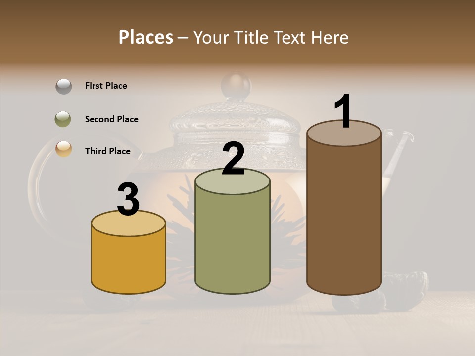 Pot Bush Lotus PowerPoint Template