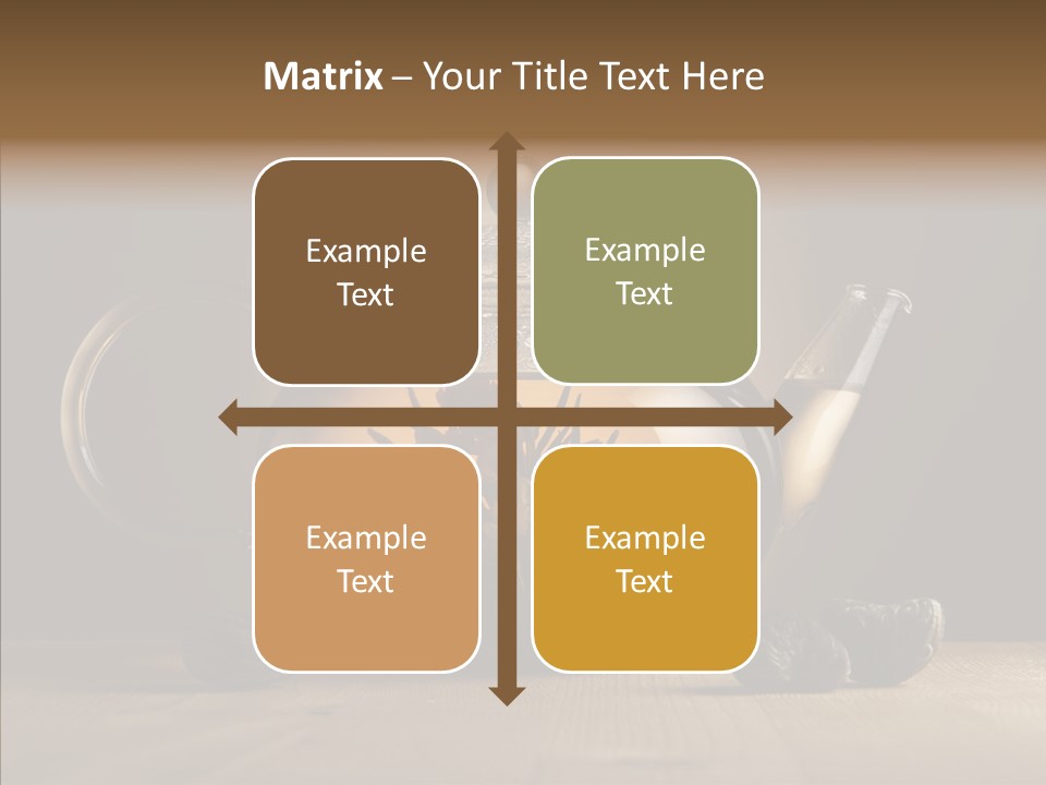 Pot Bush Lotus PowerPoint Template