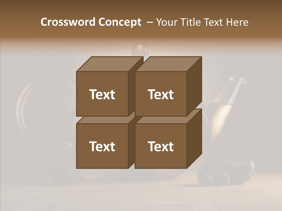 Pot Bush Lotus PowerPoint Template