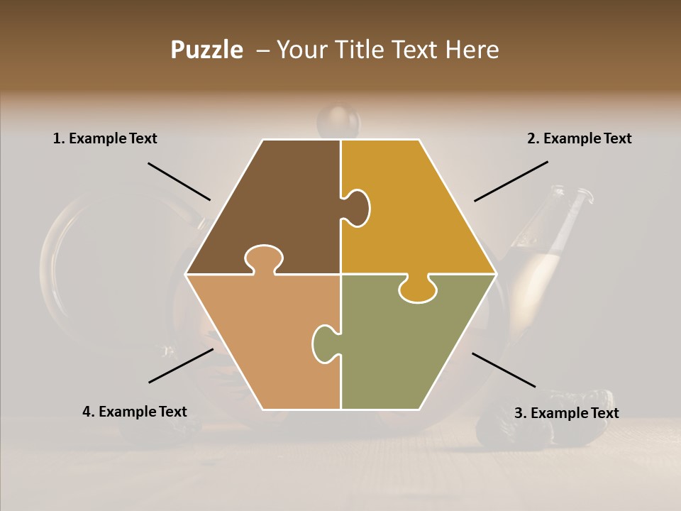 Pot Bush Lotus PowerPoint Template