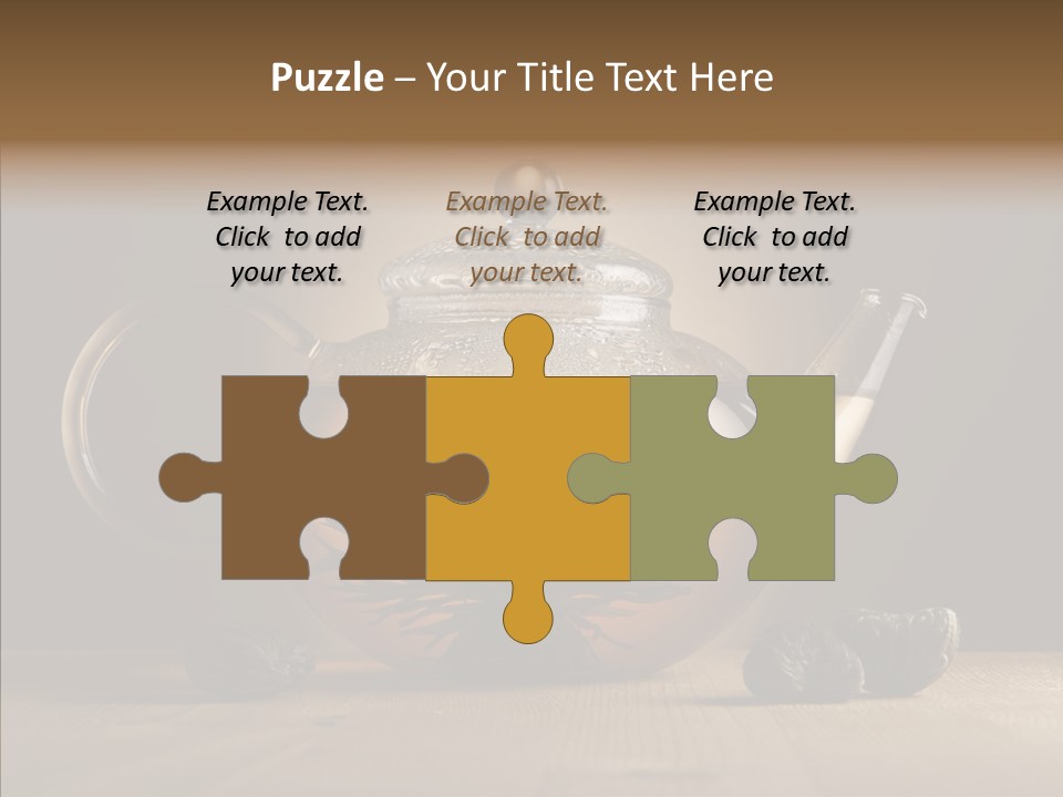 Pot Bush Lotus PowerPoint Template