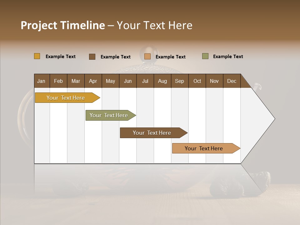 Pot Bush Lotus PowerPoint Template