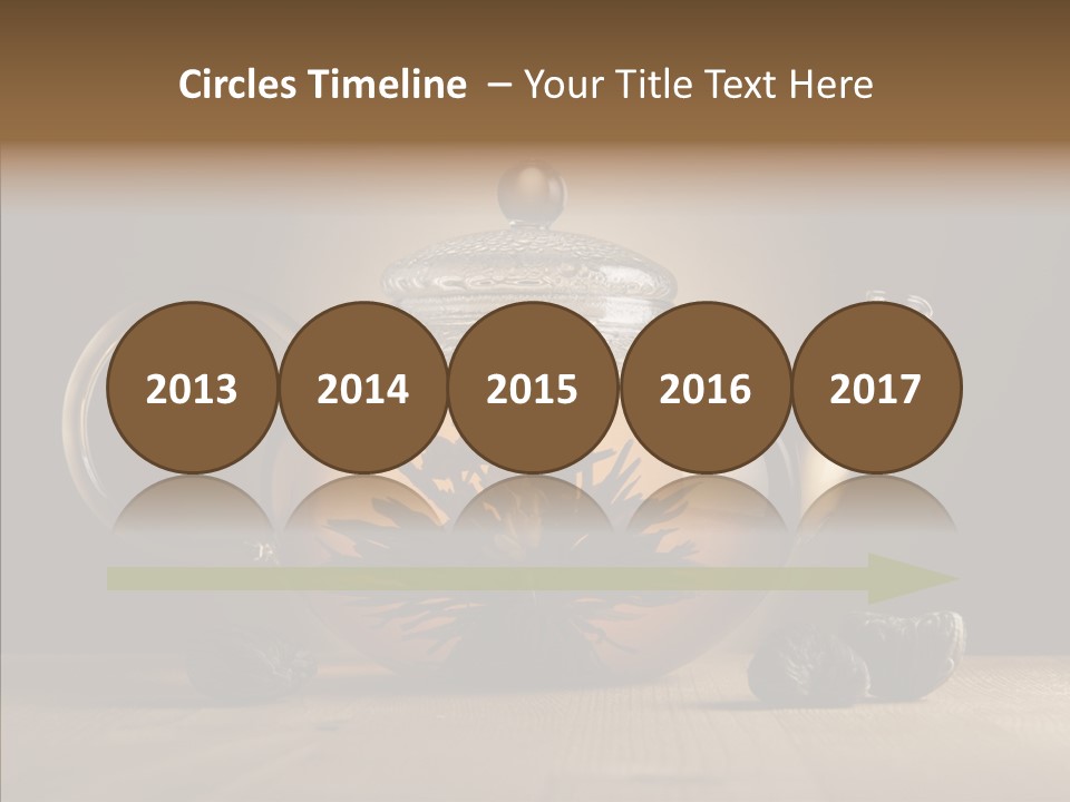 Pot Bush Lotus PowerPoint Template