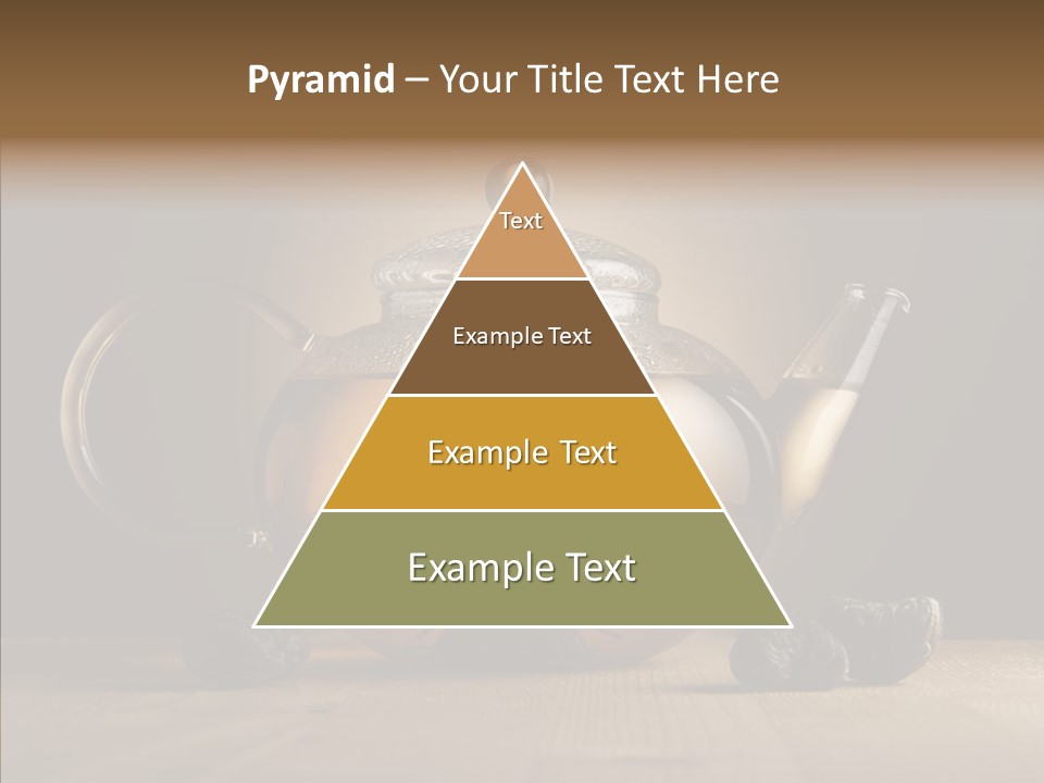 Pot Bush Lotus PowerPoint Template