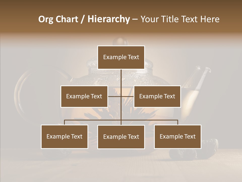 Pot Bush Lotus PowerPoint Template