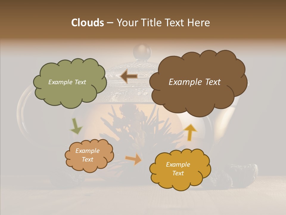 Pot Bush Lotus PowerPoint Template