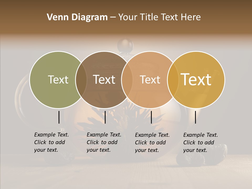 Pot Bush Lotus PowerPoint Template