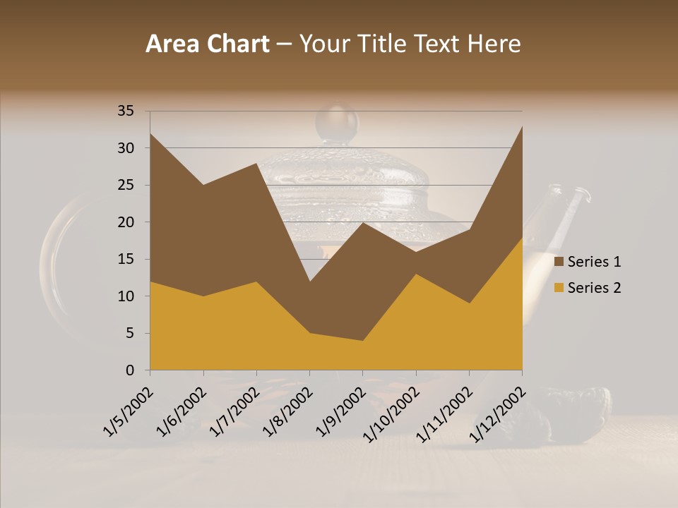 Pot Bush Lotus PowerPoint Template