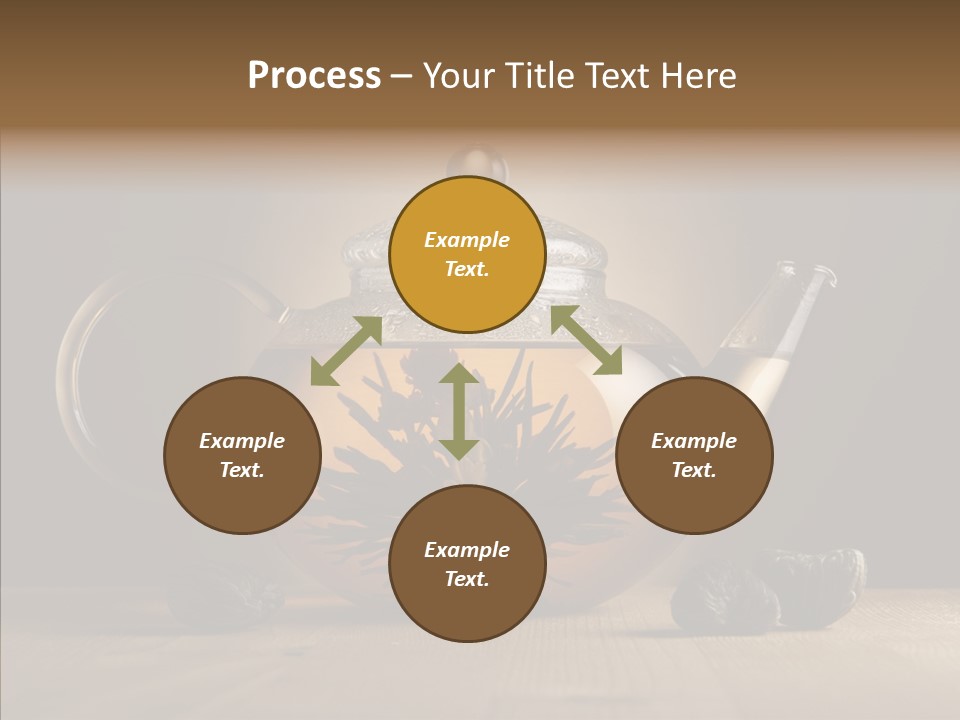 Pot Bush Lotus PowerPoint Template