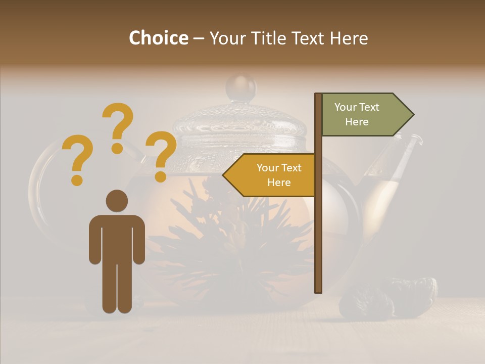 Pot Bush Lotus PowerPoint Template