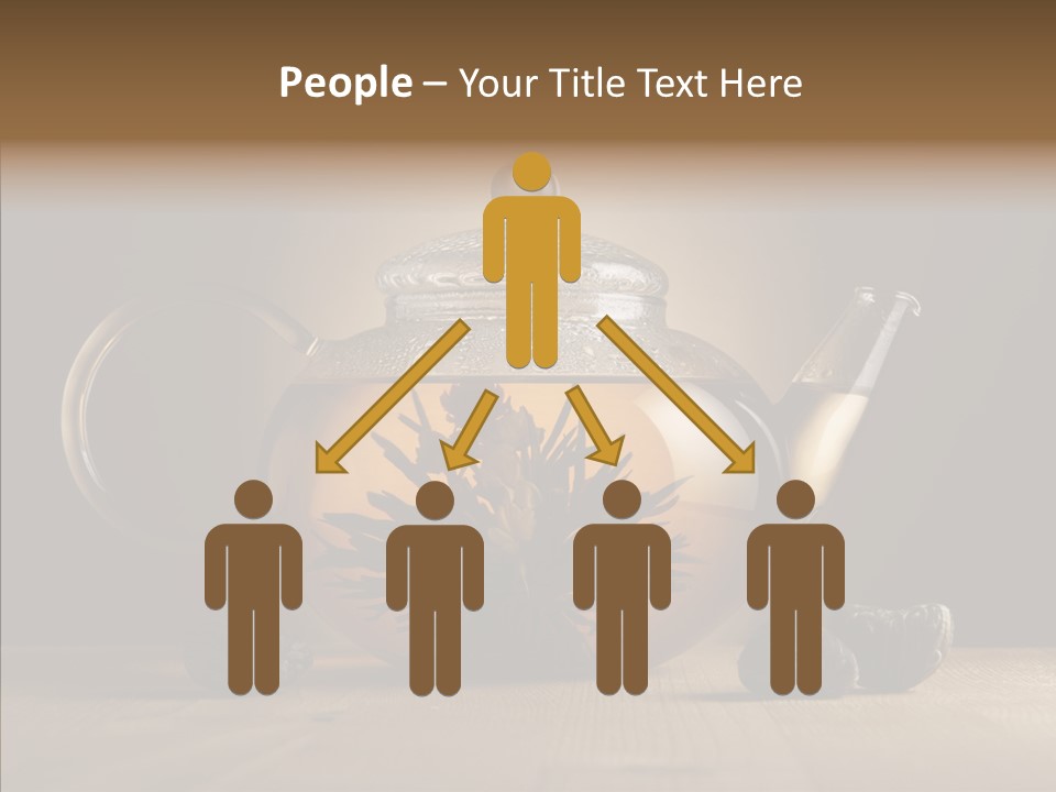 Pot Bush Lotus PowerPoint Template