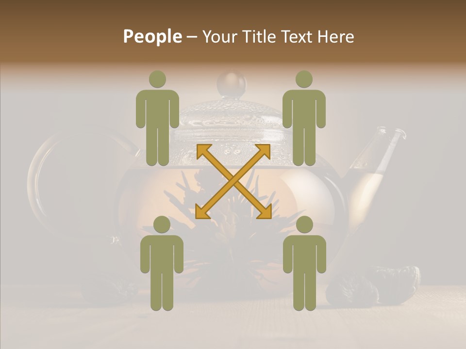 Pot Bush Lotus PowerPoint Template