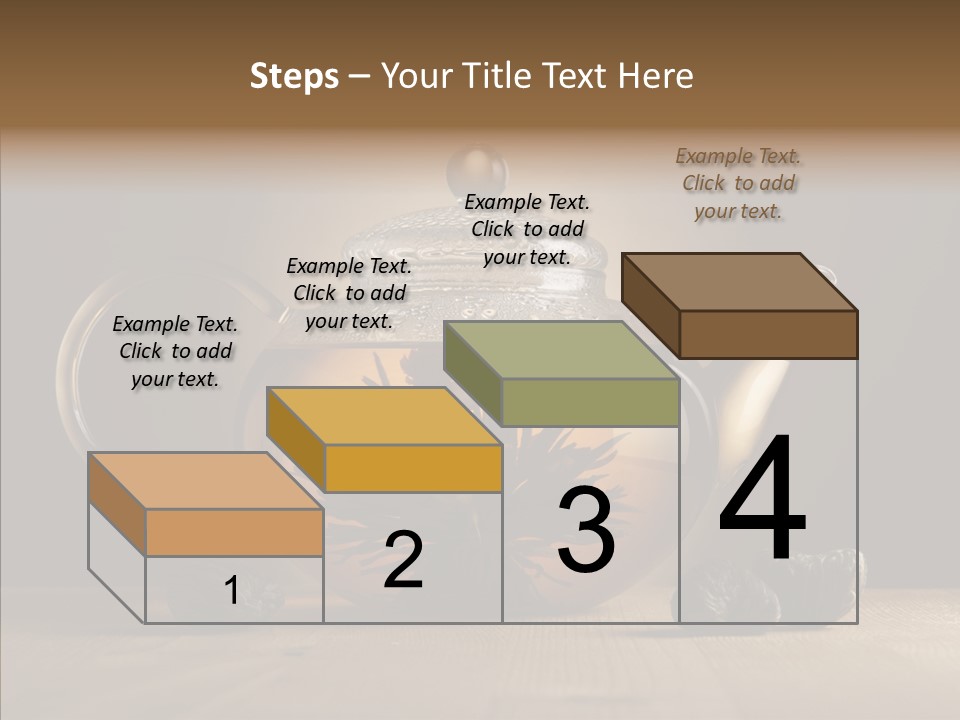 Pot Bush Lotus PowerPoint Template