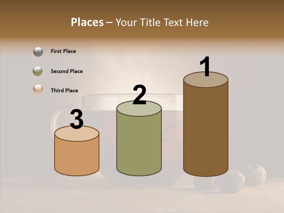 Bud Steam Heat PowerPoint Template