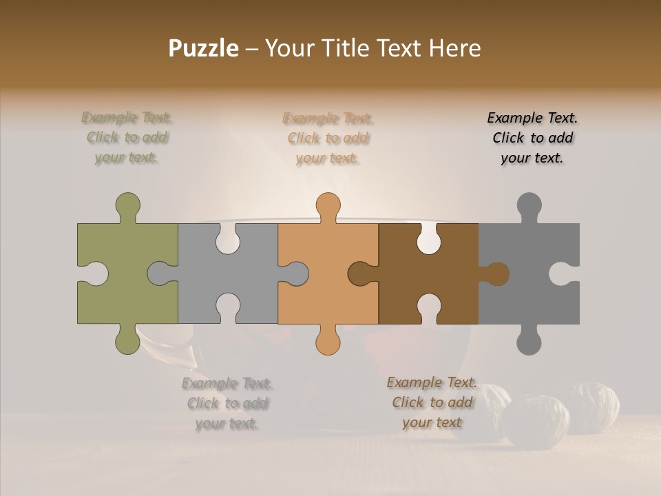 Bud Steam Heat PowerPoint Template