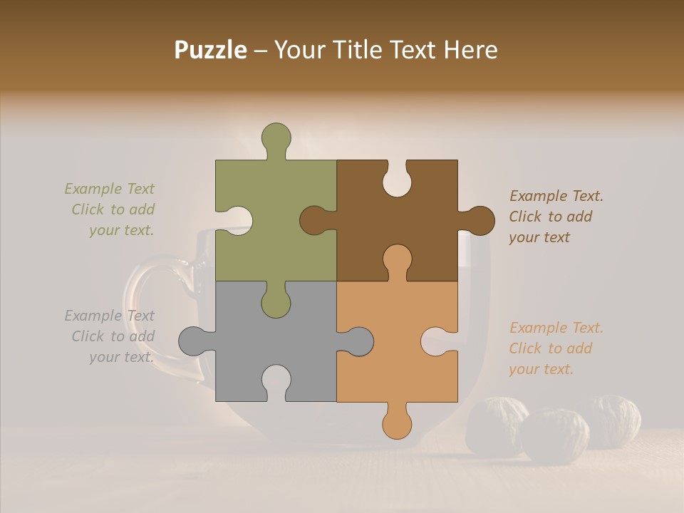 Bud Steam Heat PowerPoint Template