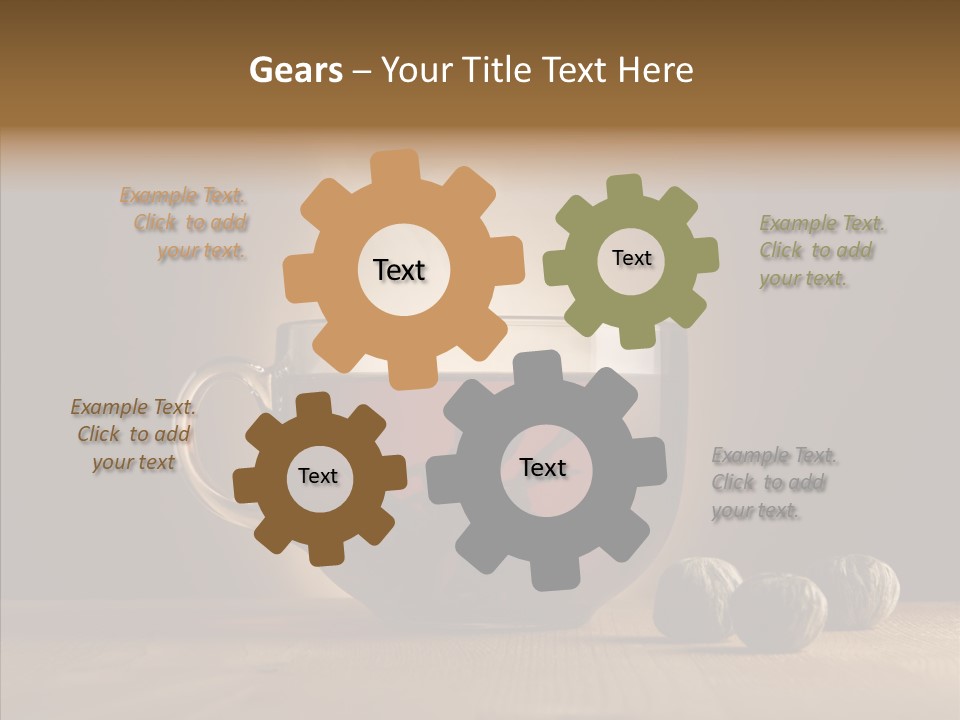 Bud Steam Heat PowerPoint Template