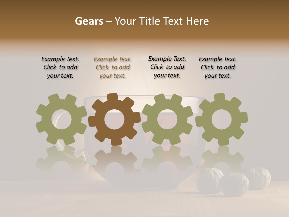 Bud Steam Heat PowerPoint Template