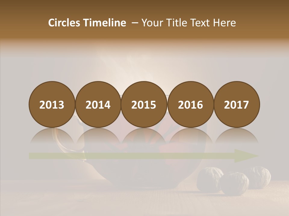 Bud Steam Heat PowerPoint Template