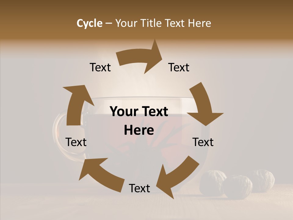 Bud Steam Heat PowerPoint Template